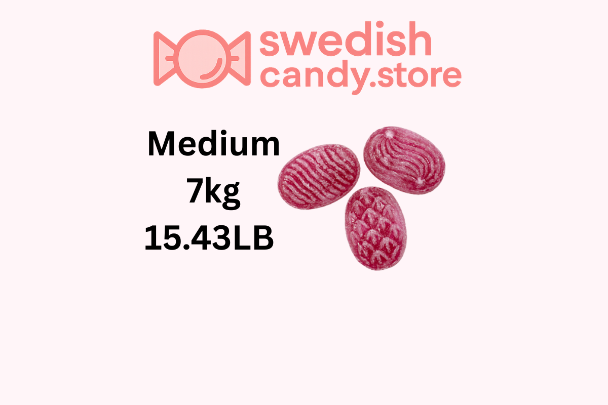 Swedish Candy.Store - Swedish Candy - Wholesale Gummy - Swedish Candy Raspberry Rascals 3.5kg/7.72LB1