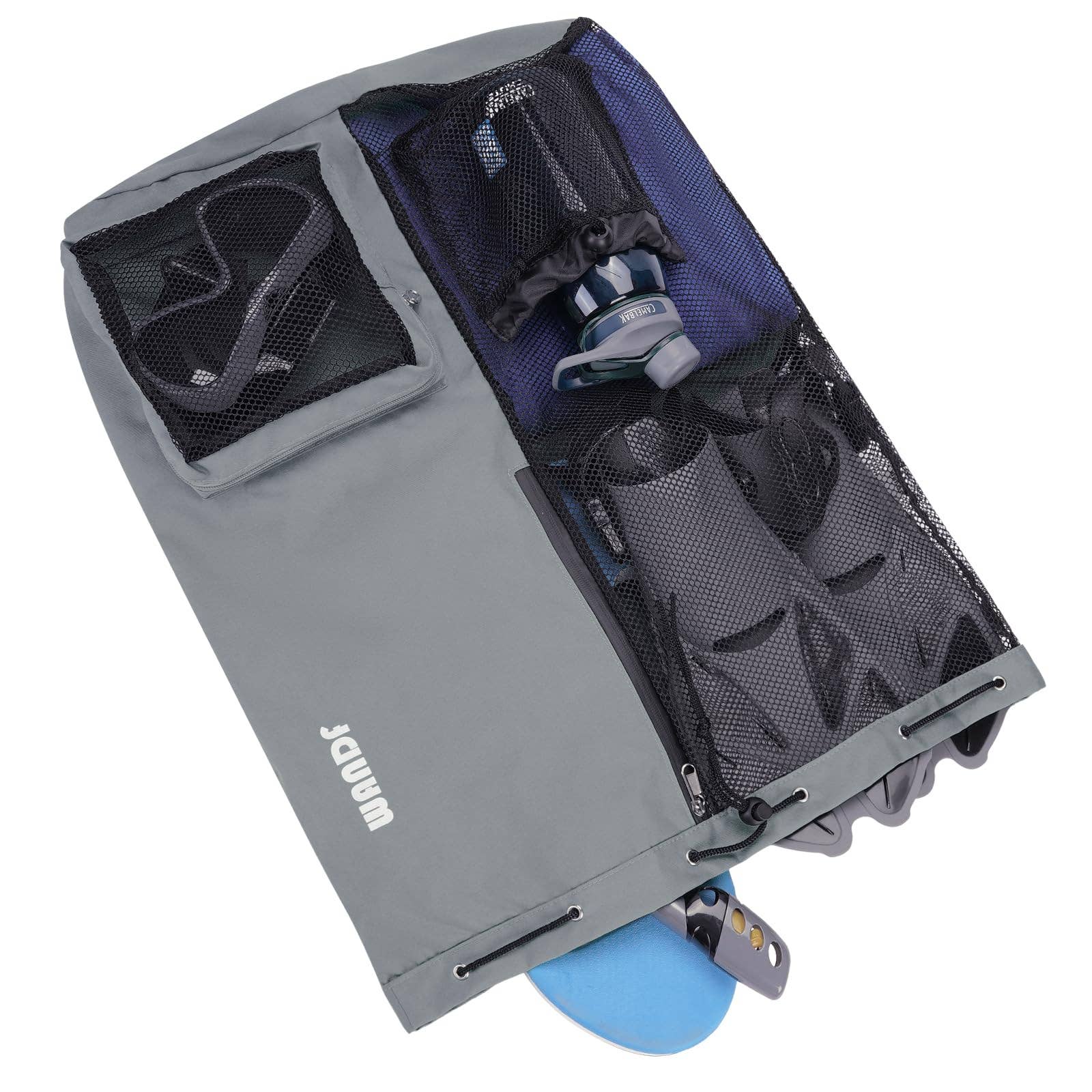 wandf - Wholesale Beach Bag - WANDF Mesh Drawstring Backpack with Wet Pocket Beach Bag26