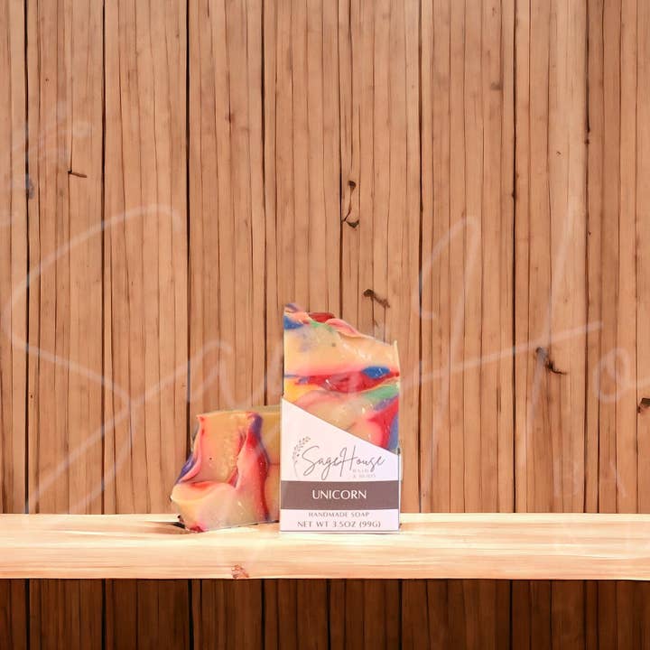 Unicorn Soap for wholesale by SageHouse Bath & Body