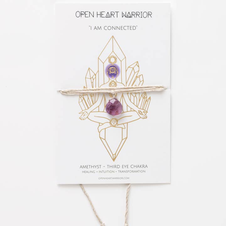 Third Eye Chakra Wish Adornment for wholesale by Open Heart Warrior