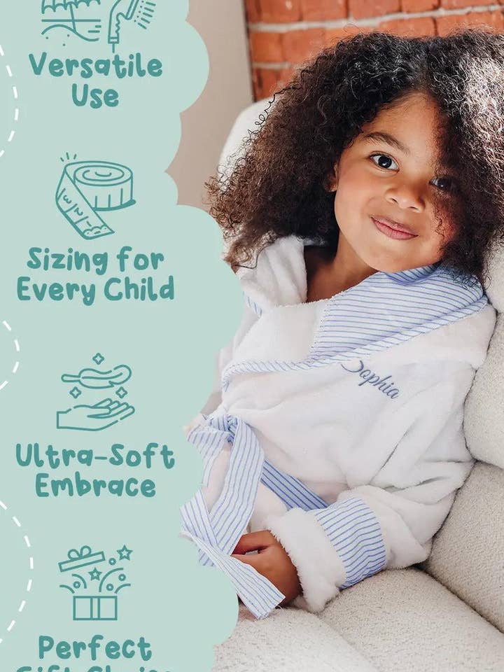 Lotus Linen - Wholesale Robe - Kids - Kids Plush Robe – Ultra Soft, Safe & Cozy for Toddlers & Kids10