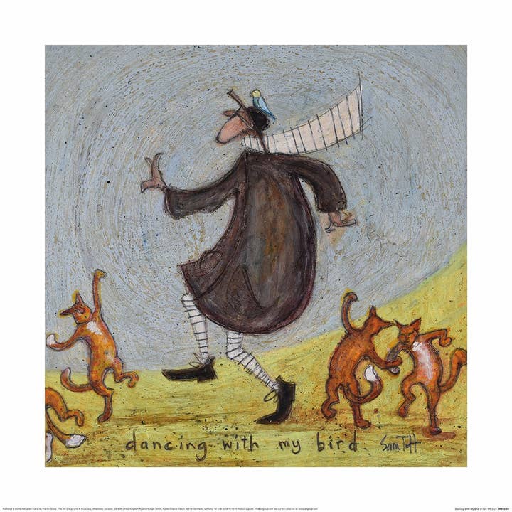 Sam Toft (dansen met mijn vogel) - PPR55050 voor wholesale door The Art Group