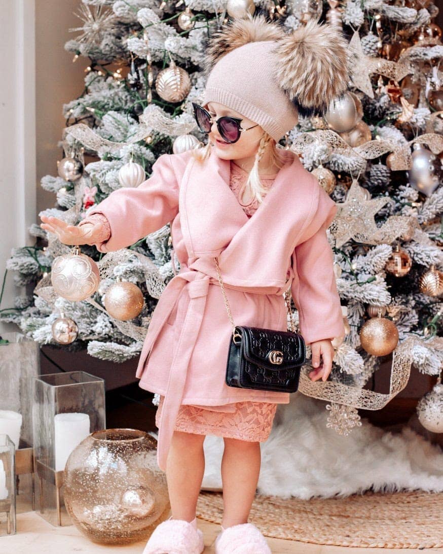 Petite Maison Kids - Wholesale Beanie - Kids - Sasha Double Pom Angora Beanie Hat16