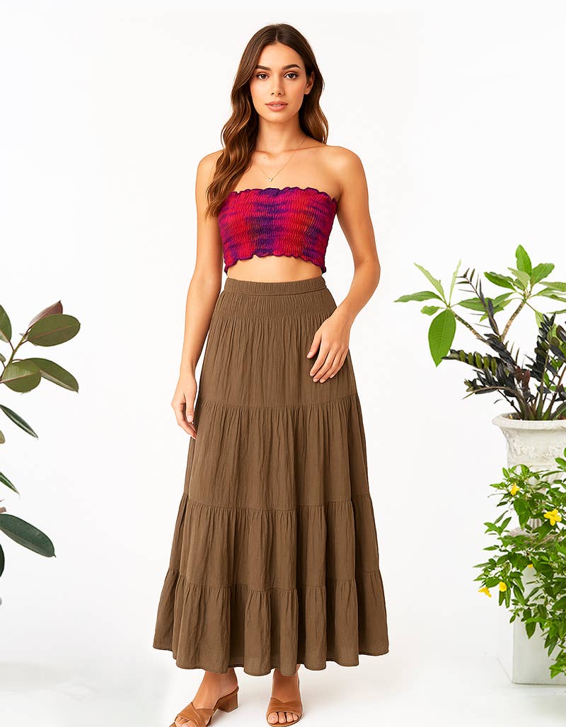 Kathmandu Imports - Wholesale Skirt - Women's - Maxi Skirts  (TH-1811)7
