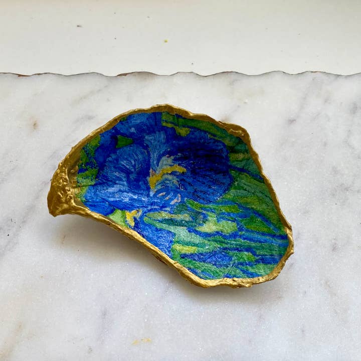 Del Mar Designs DC - Wholesale Sieradenschaaltje - Van Gogh Iris Oesterschelp sieraden4