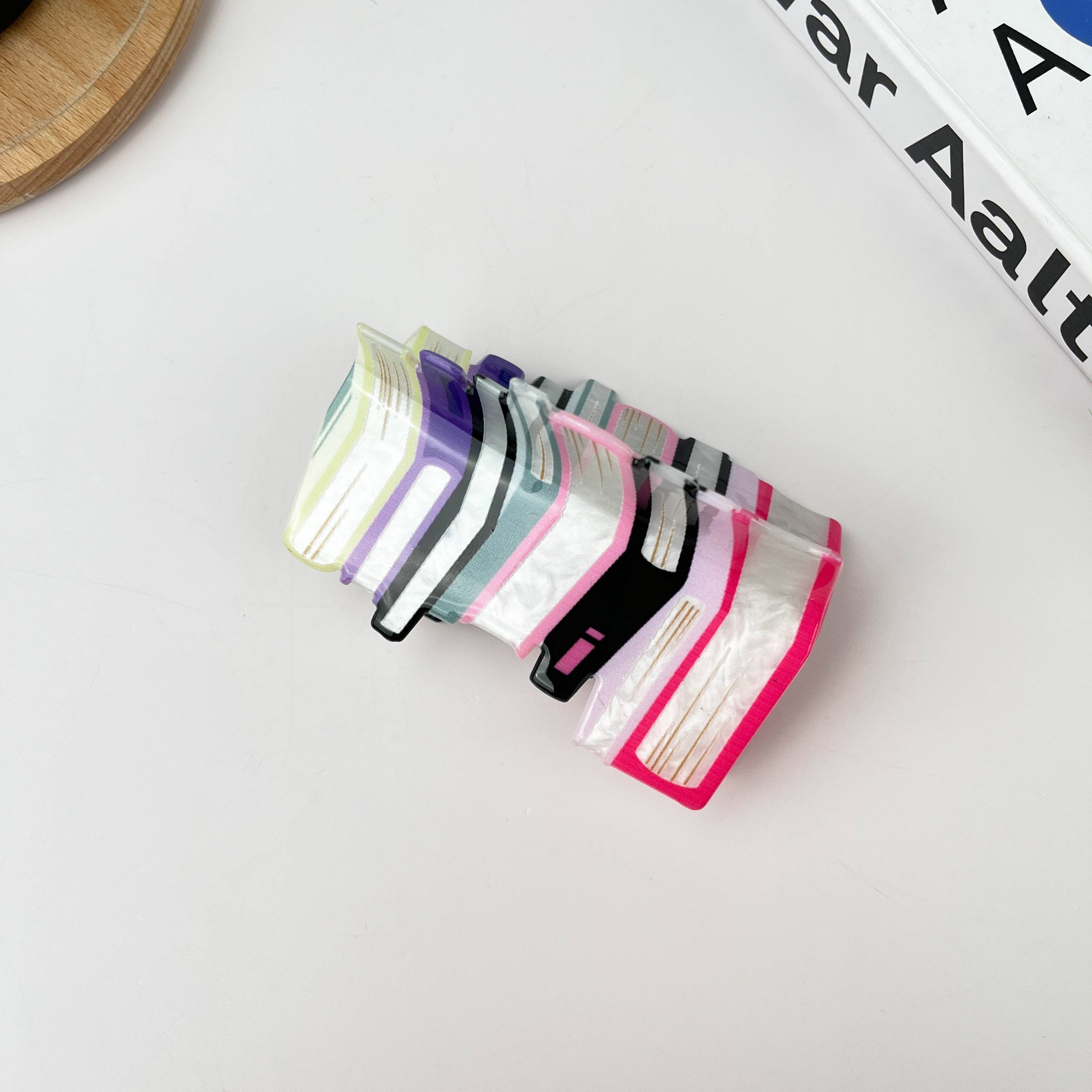 TheDivaSoap - Vente Pince à cheveux – femme - Barrette livre de 9,5 cm à 10,5 cm1