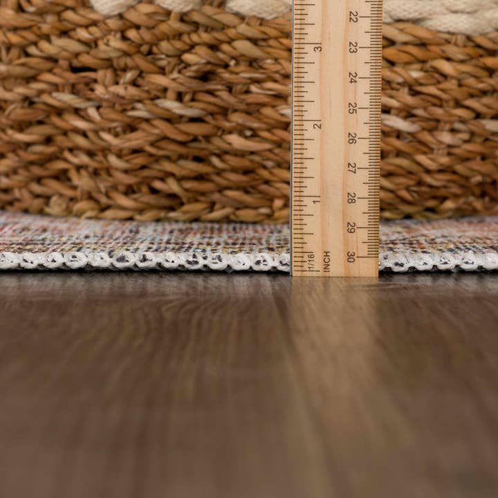 Hauteloom - Wholesale Area Rug - Urpi Rose & Brown Washable Area Rug10