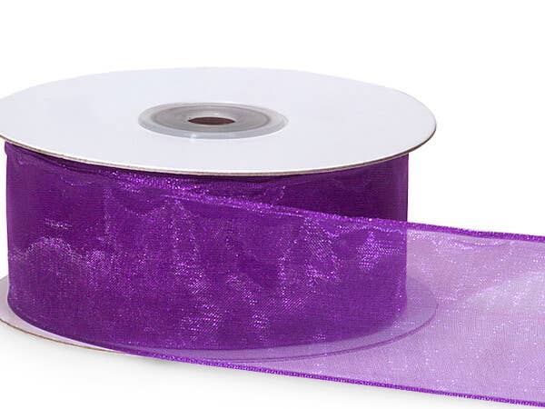 Nashville Wraps - Wholesale Ribbon - Gift Wrapping - Wired Sheer Organza Ribbon4