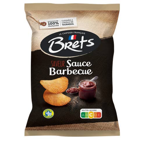 123bonbon - Vente Chips - BRET'S Chips Françaises Sauce Barbecue