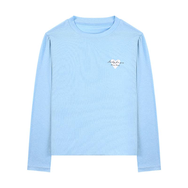 Suhkasana - Vente T-shirt – enfant - T-shirt à manches longues pour enfants, coupe ajustée, couleur unie6