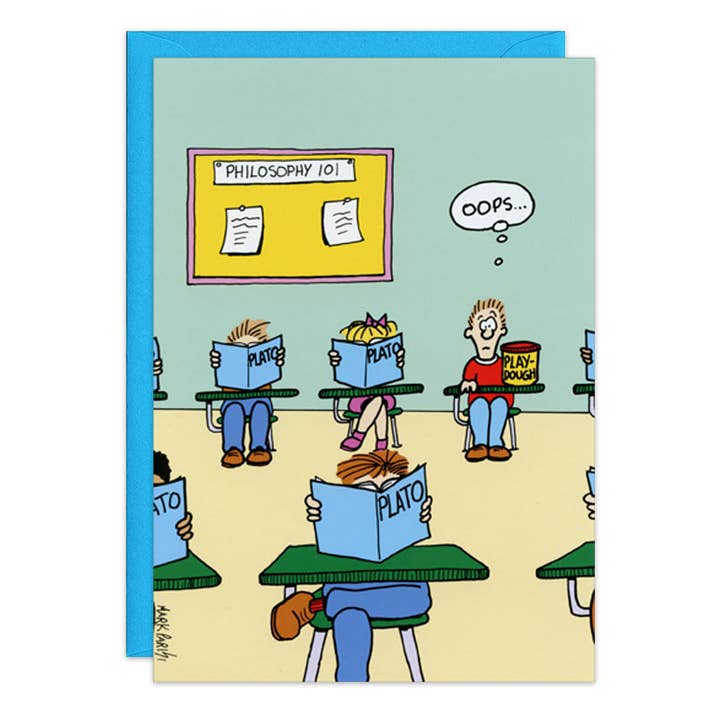 Filosofi 101 Fødselsdag Card - 9505 for engroshandel hos Oatmeal Studios