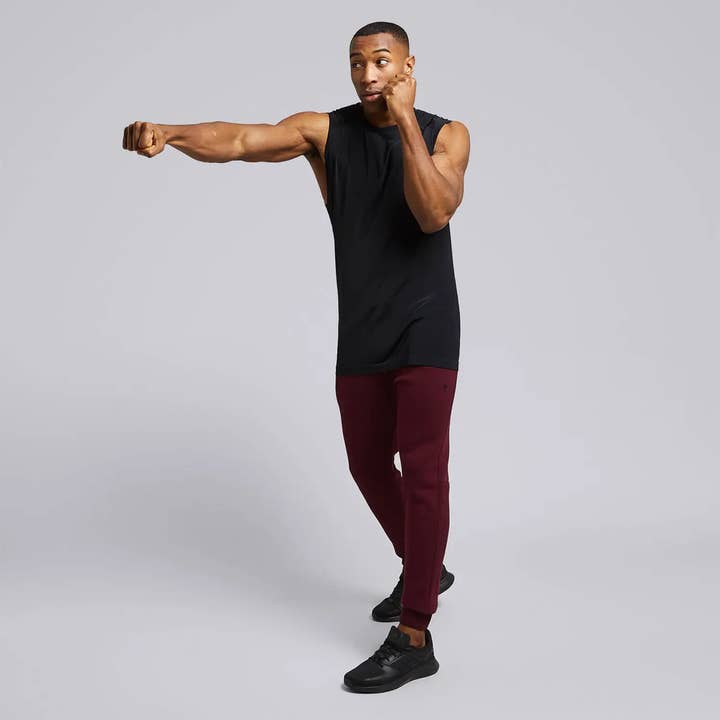 Camiseta Tirantes Hombre Soho Seamless 2.0 - Negro para venta al por mayor de HPE Activewear