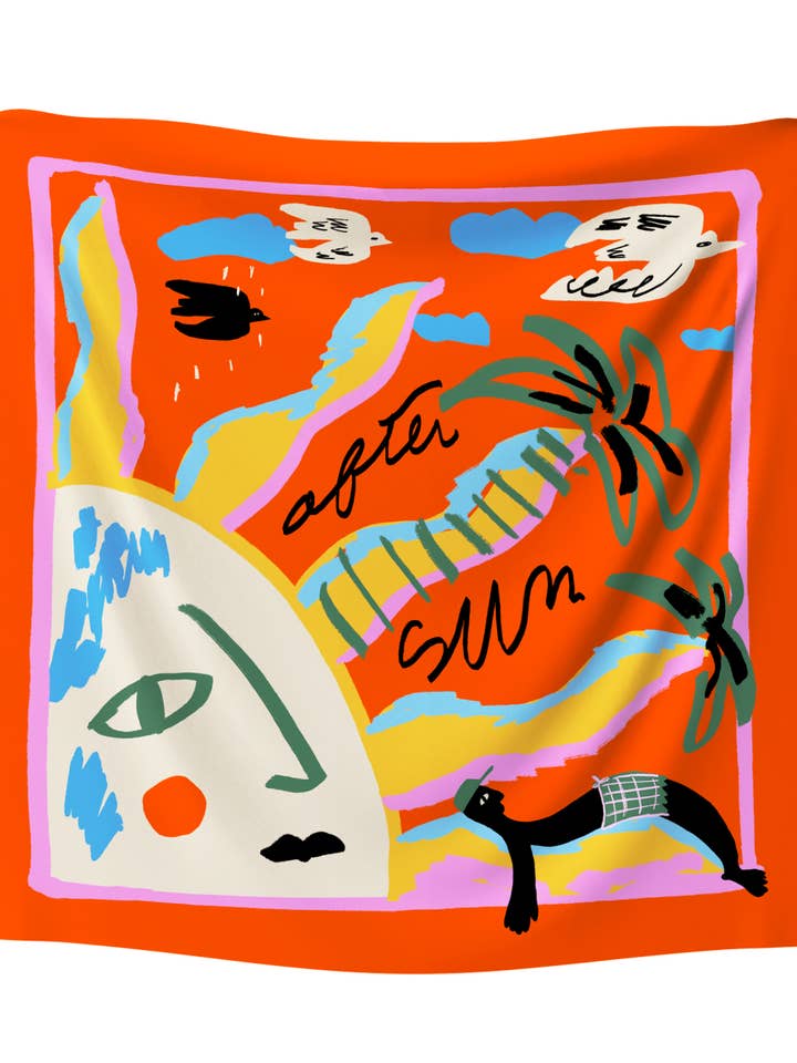 Pañuelo mediano AFTER SUN para venta al por mayor de STUDIO ARDE