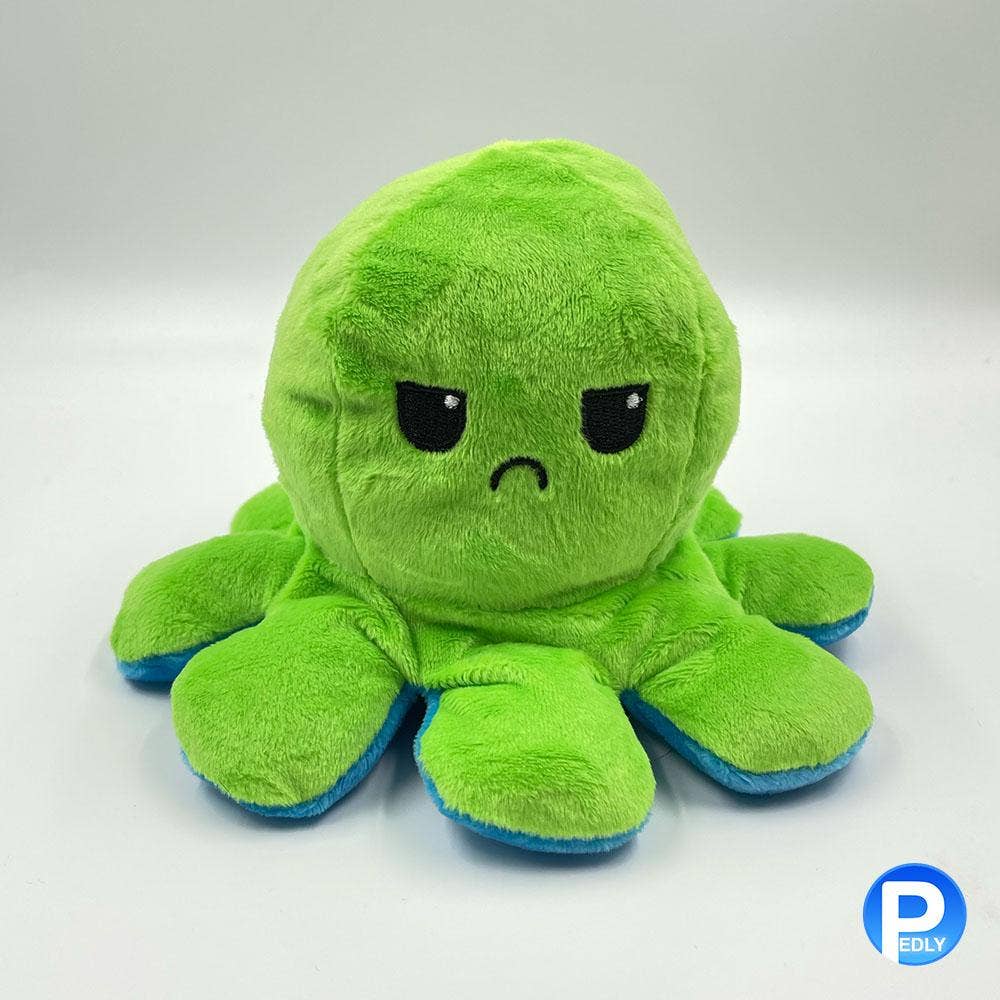 Swaptopus - Wholesale Stuffed/Plush Toy - Kids & Baby - Reversible Swaptopus 2.0 (Blau | Grün)2
