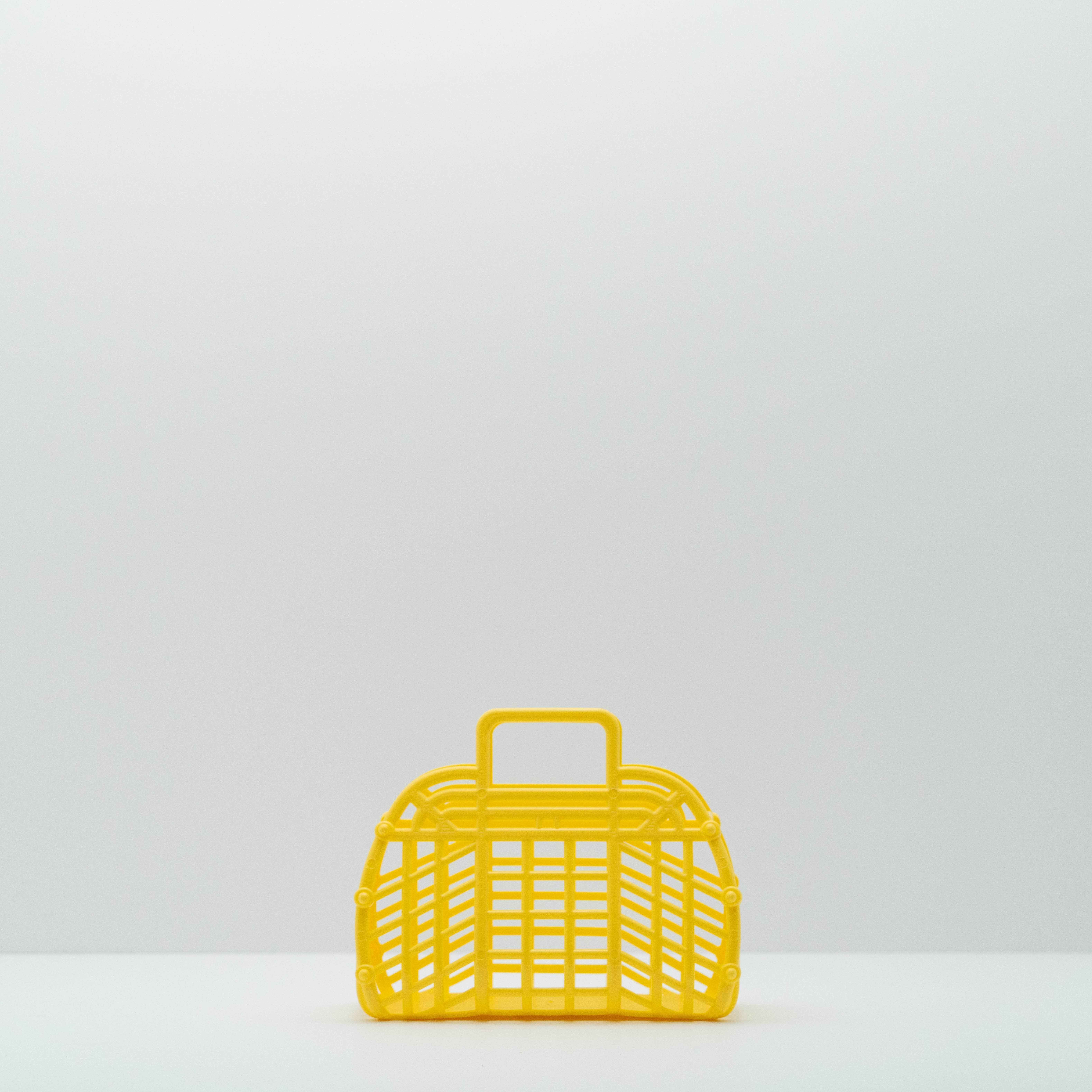 JustforZo boutique, Inc. - Wholesale Favor Bags - Mini Retro Jelly Baskets, Kids Tote & Birthday Party Favor4