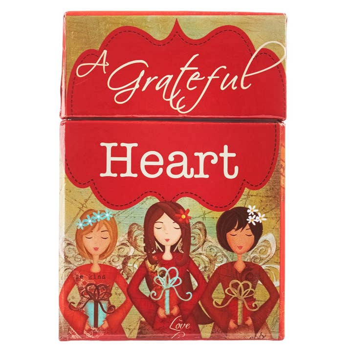Christian Art Gifts - Wholesale Religious Card - Box of Blessings A Grateful Heart