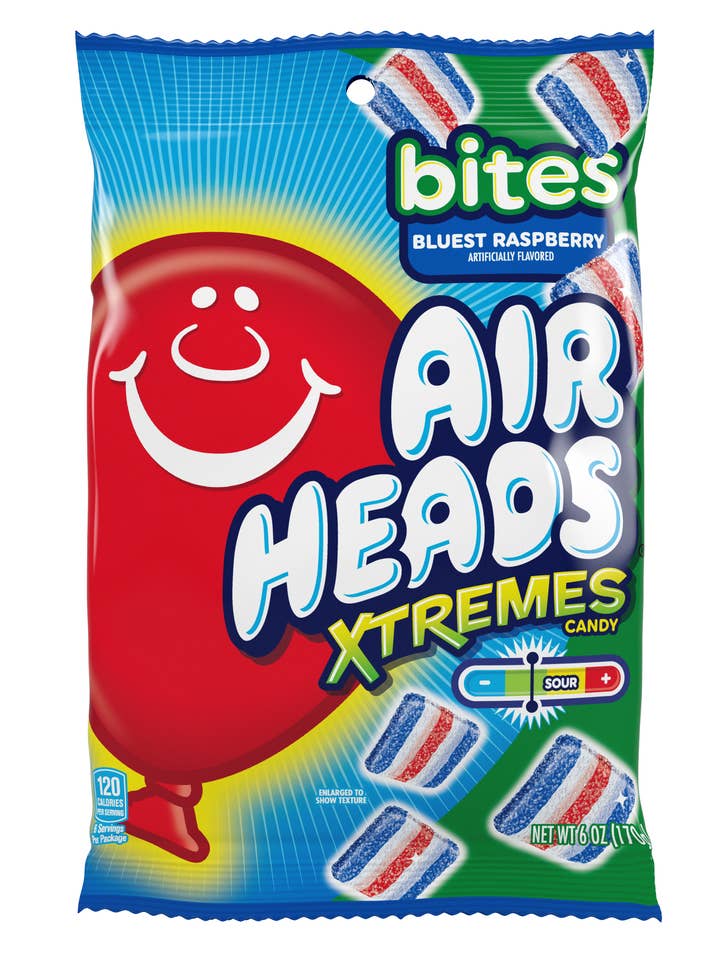 (S6-03) PgBg-AirheadsXtremeBitesFramboiseBleue 6oz x12 Unités pour la vente par iSweet.ca