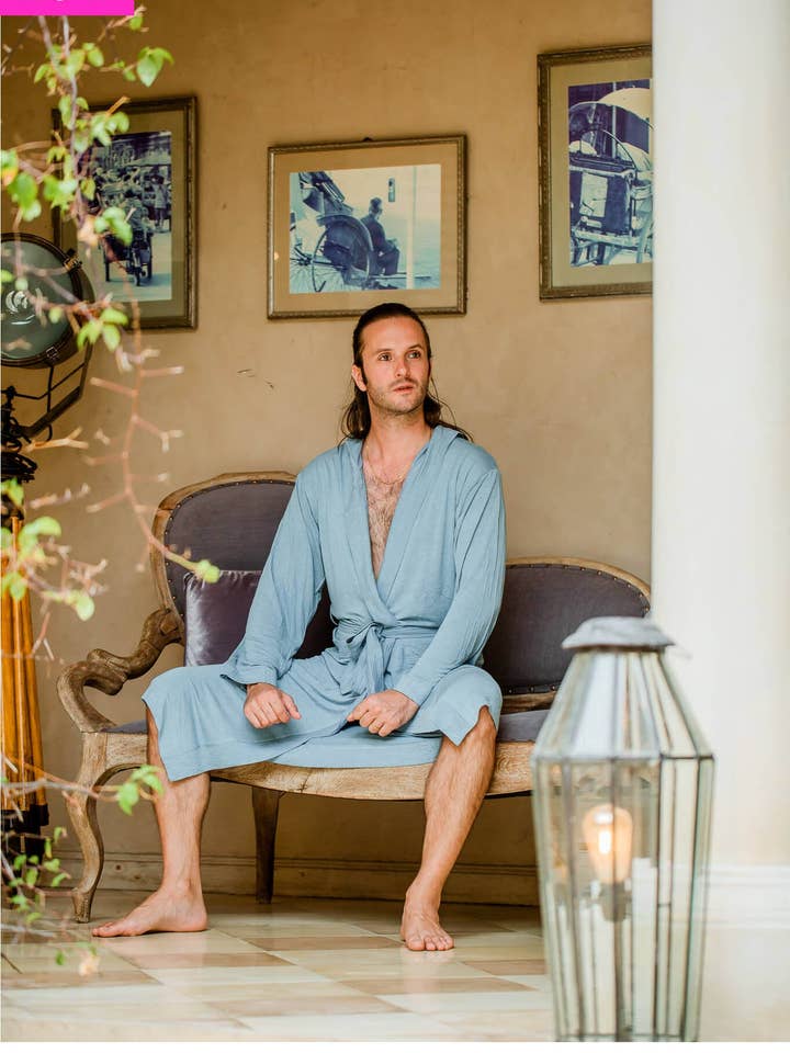 Kimono Luxe 100% bambou pour homme pour la vente par nooboo