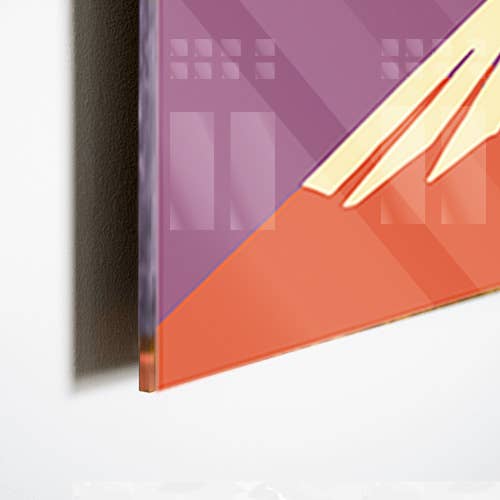 Hartman A.I. - Wholesale Art Print - Acrylic Glass Artwork - Terra e Costa 04 (18 x 24 in)