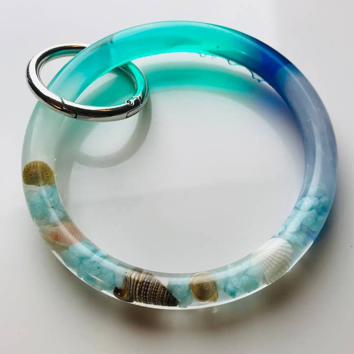 Beach Theme Keychain Bangle Armband Endast för wholesale av Shop Drip Express