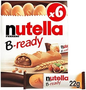 123bonbon - Wholesale Chocolate Covered Sweets - FERRERO Nutella B-Ready - Box of 6 1