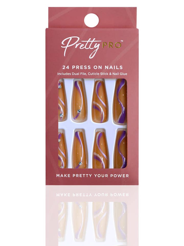 Press On False Nails I Have A Soft Spot For You 24pcs for wholesale by Pretty Pro