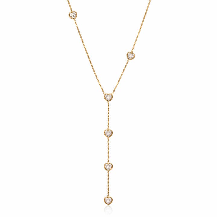Le Collier Lariat à Goutte pour la vente par The Perfect Hoop