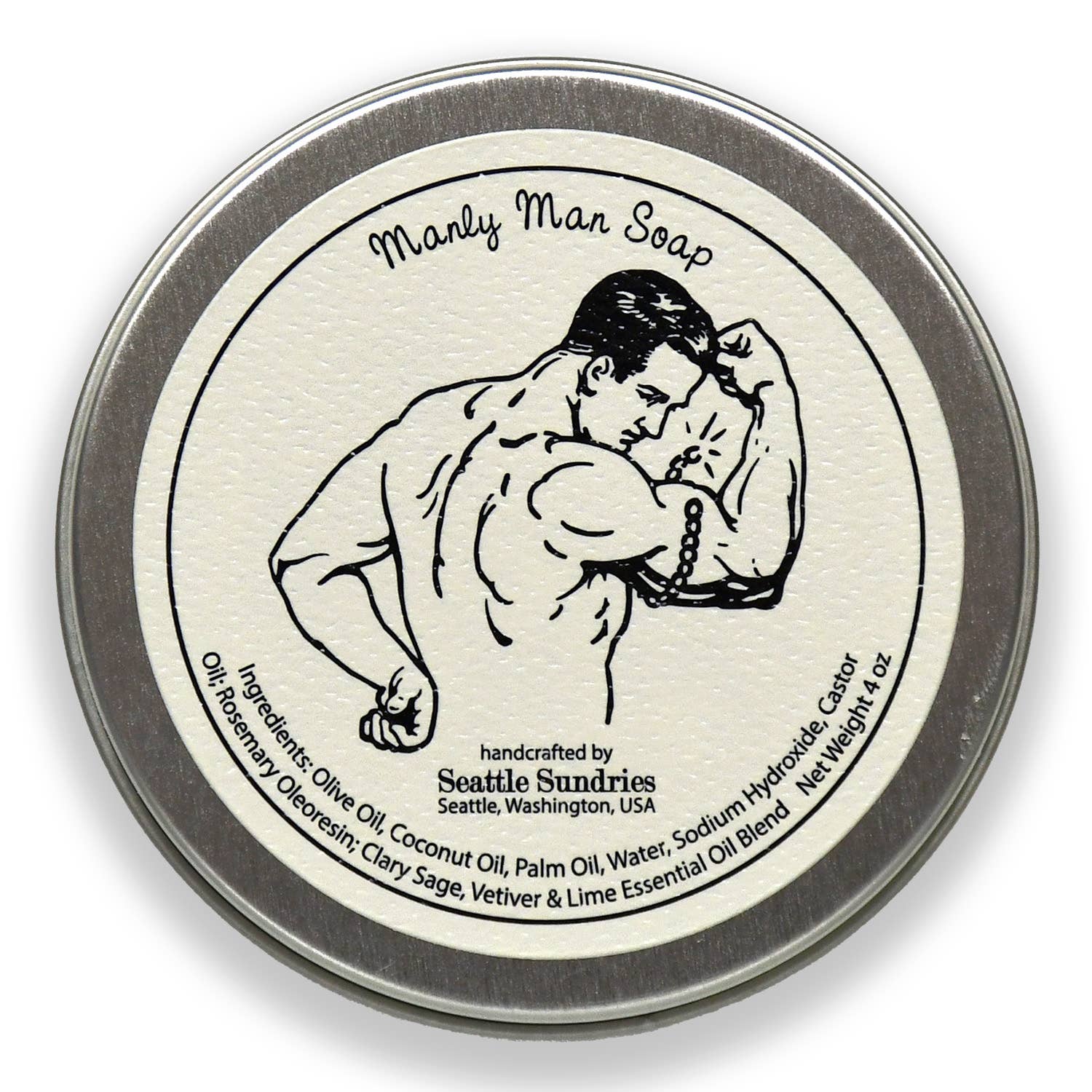 Seattle Sundries - Wholesale Bar Soap - Men's - Manly Man Soap5