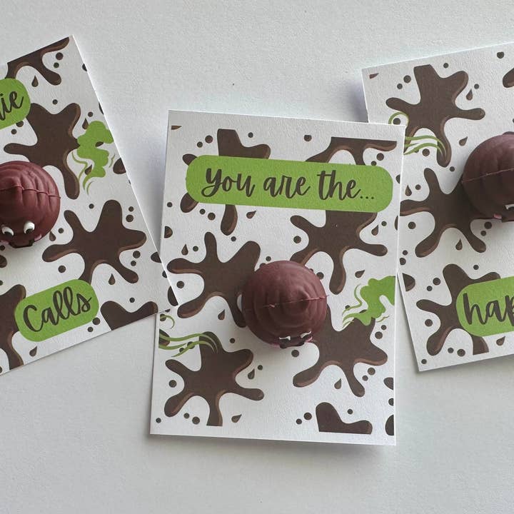 Doody Happens 💩 Mini Poop Emoji Gag Gifts for wholesale by Boutique Unique
