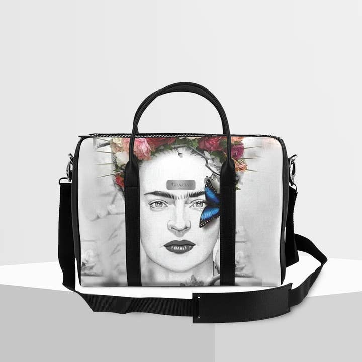Baúl Gracia P - baúl -Hecho en Italia- Frida white art para venta al por mayor de GLOBALSHOP SRL