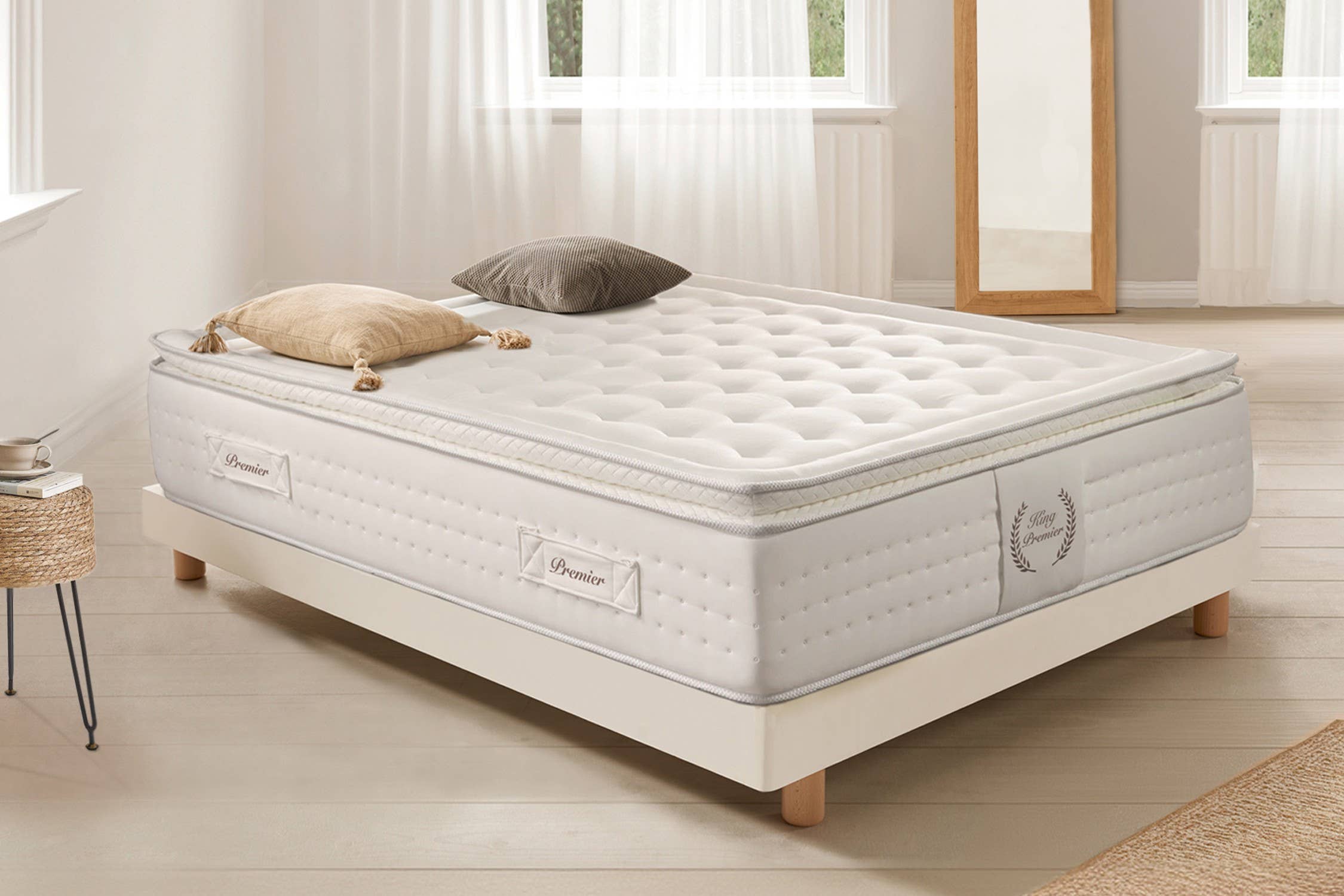 Moonia - Wholesale Bed - King Premier Multizone Mattress - 180X200 cm - Moonia1