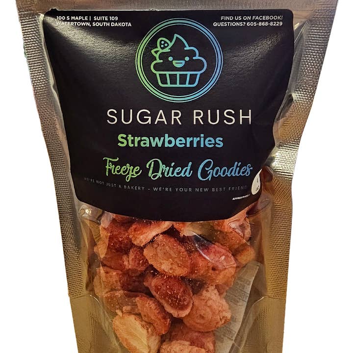 Sugar Rush - Wholesale Dried/dehydrated fruit - Freeze Dried Strawberries