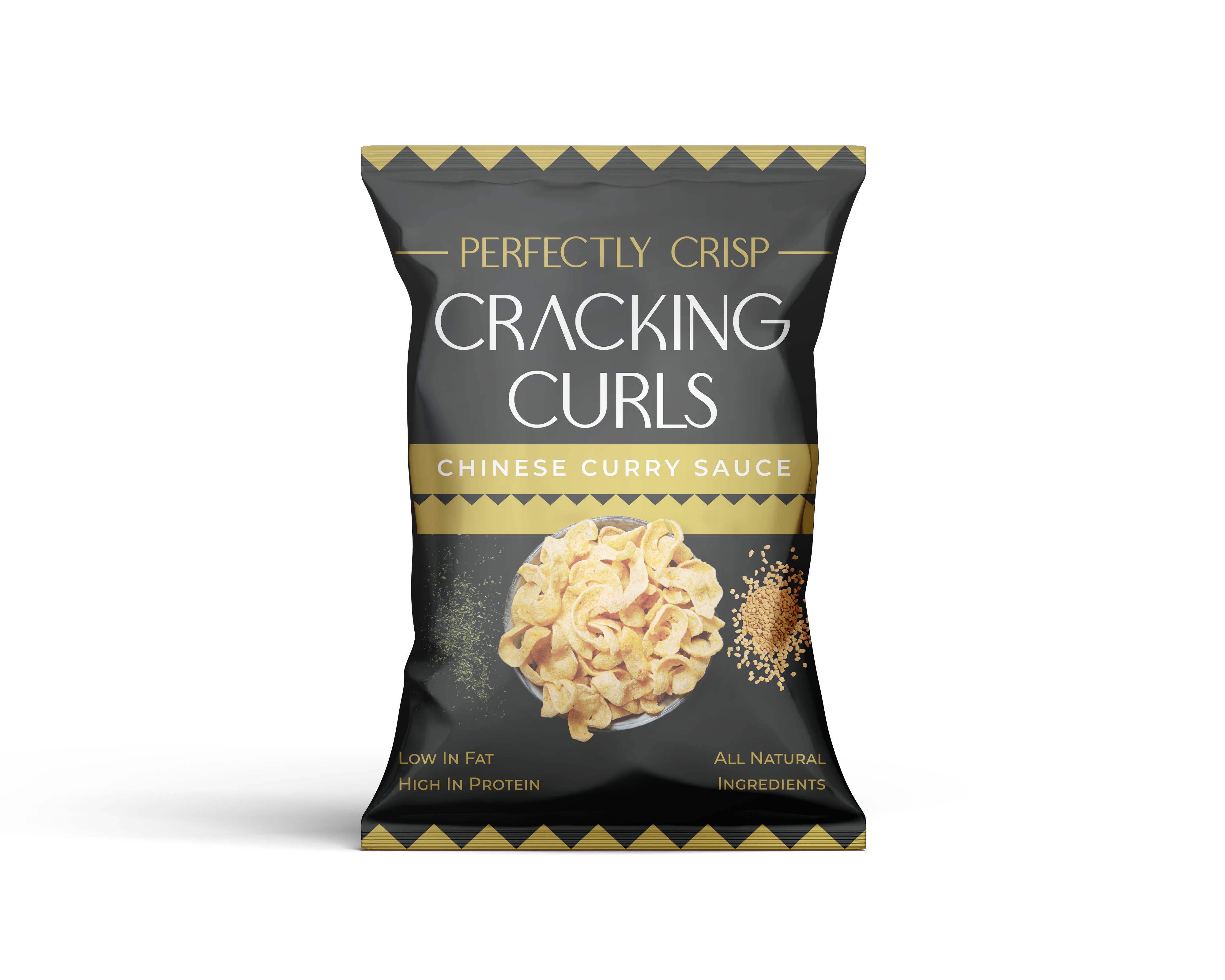 Perfectly Crisp Ltd - Wholesale Crisps - Cracking Curls - Chinese Curry Sauce