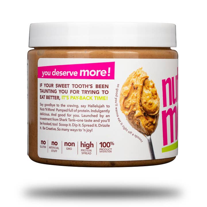 Nuts 'N More - Wholesale Nut Butter - Chocolate Maple Pretzel High Protein Peanut Butter Spread