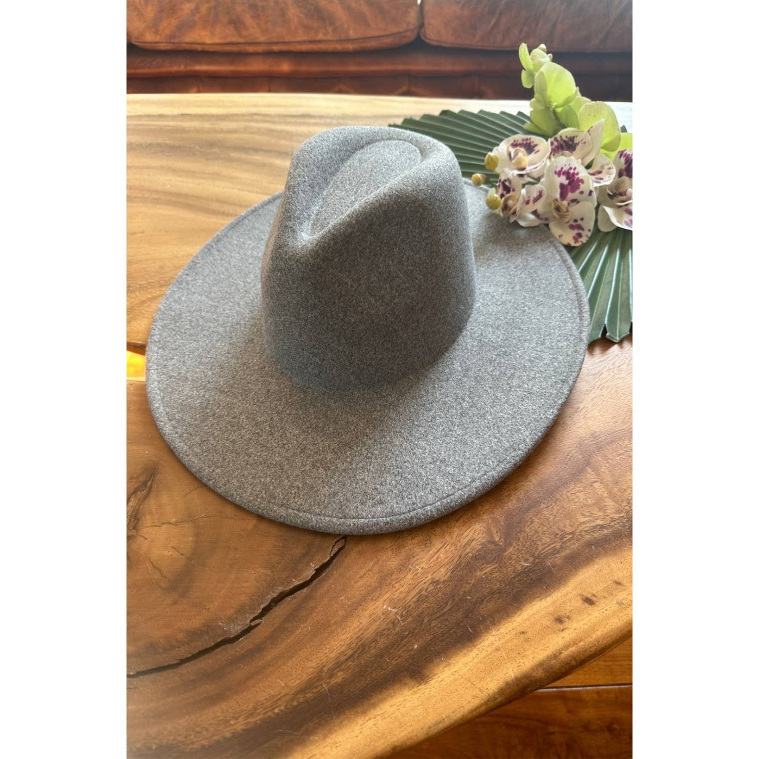 One and Only Accessories - Wholesale Fedora - Women's - Best seller Fashion Classic Wide Brim Felt Primium  Hat 20 C11