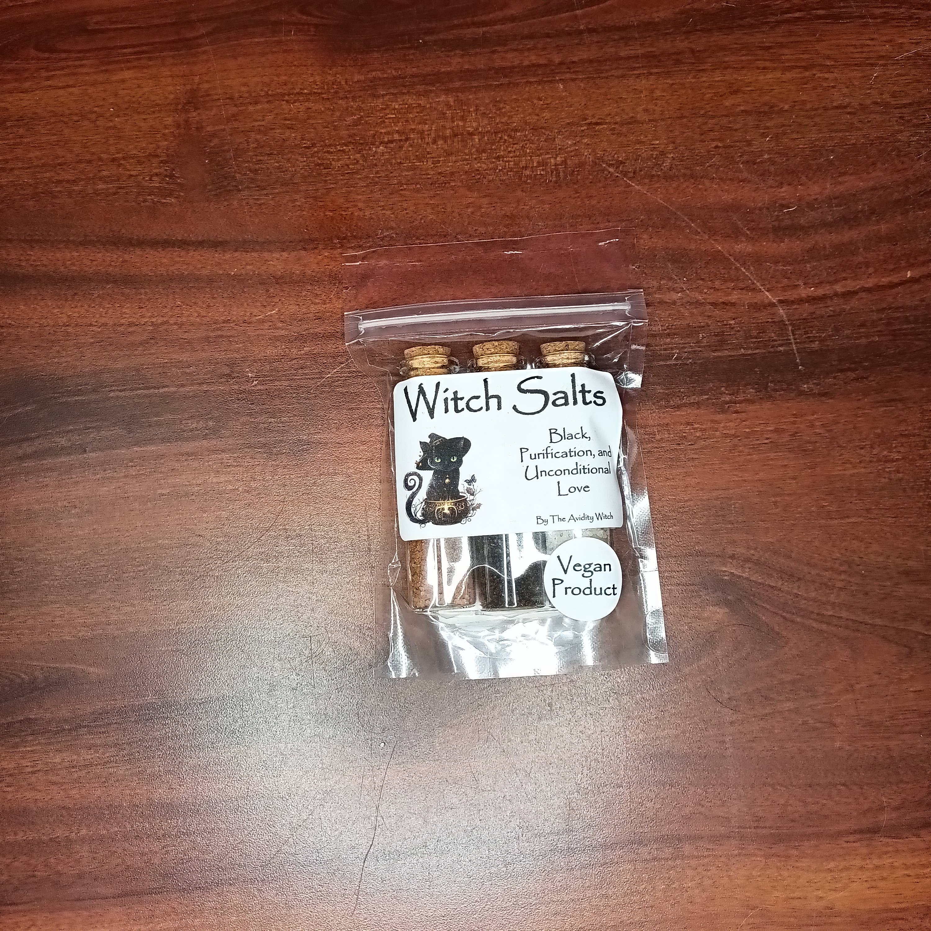 The Avidity Witch - Wholesale Meditation Supplies - Witch Salt Set13