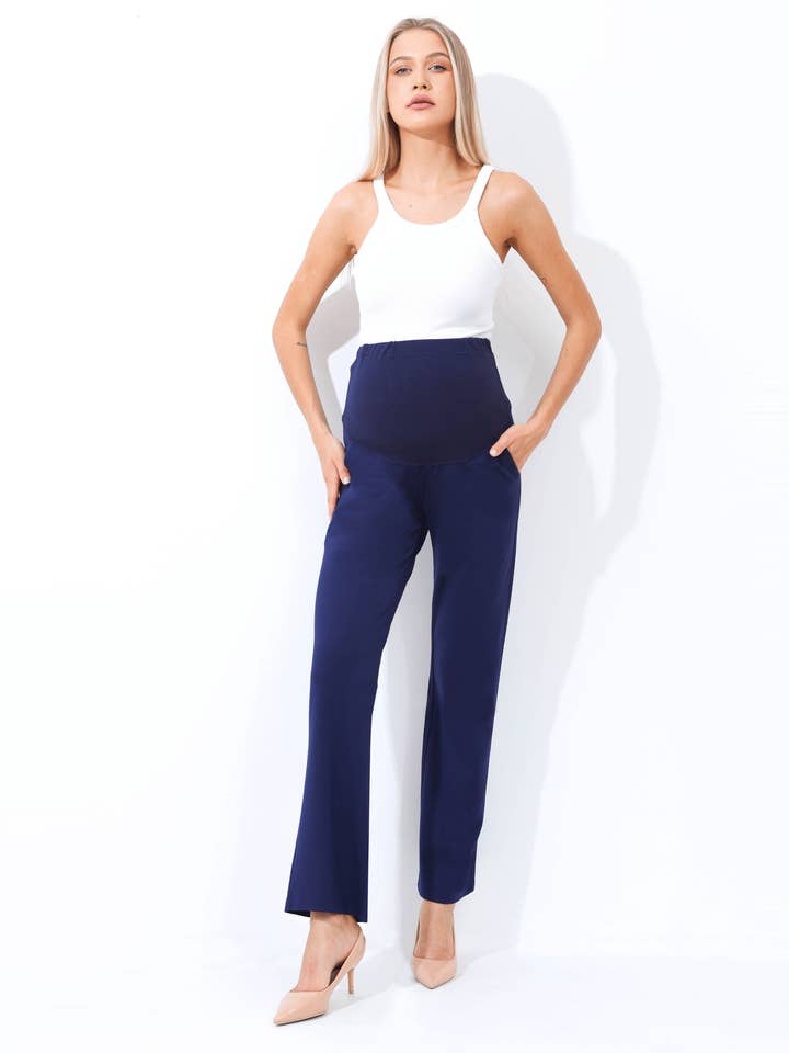 Alina Mae Maternity - Wholesale Pants - Maternity - The Maternity Trouser Pant16