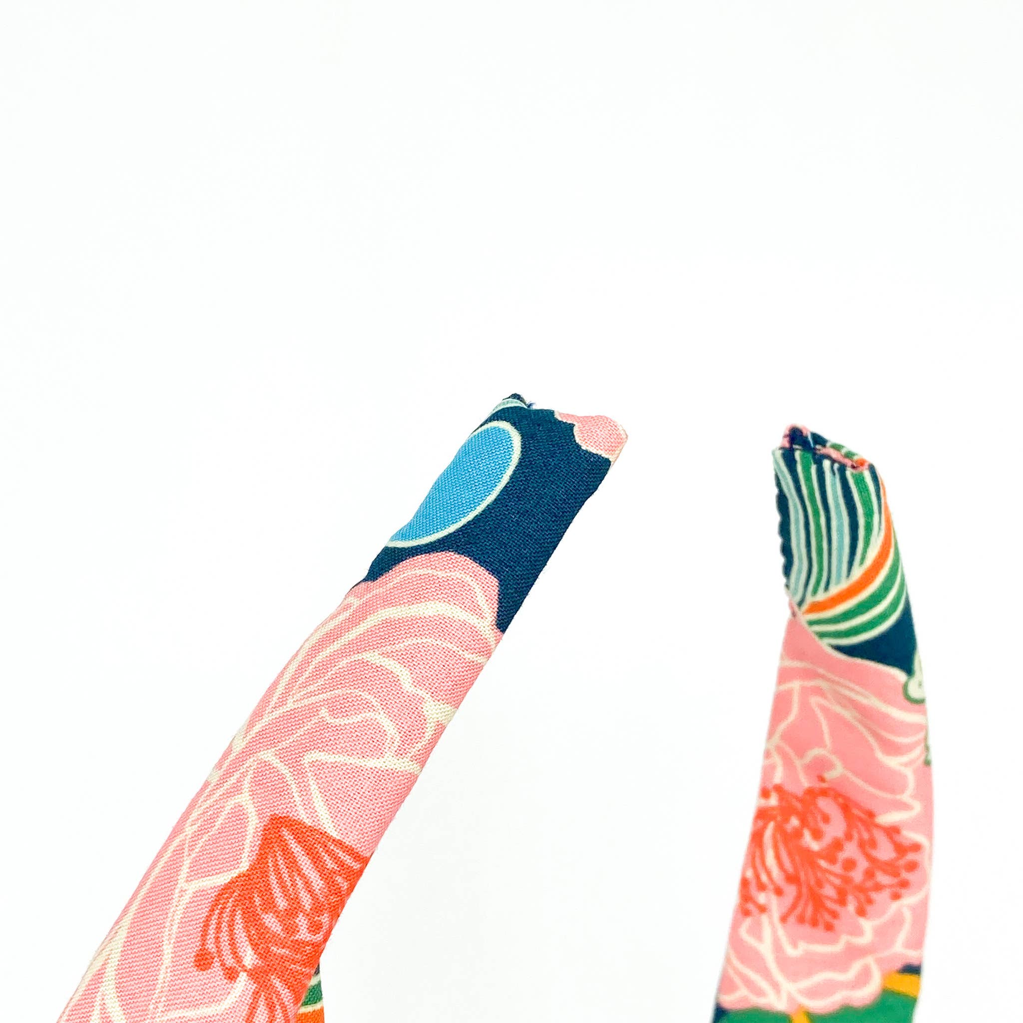 Wee Joys - Wholesale Fashion Headband - Women's - Top Knot Alice Band | Retro Floral2