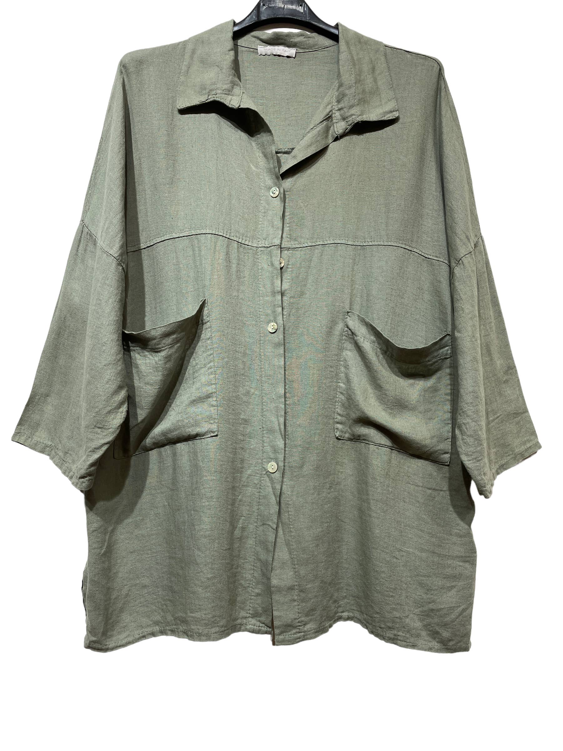 LINEN & COTTON HOUSE – wholesale Tröja med knappar – Dam – VISKOS LINNESKJORTA 45912 VÅRSOMMARKLÄDER6