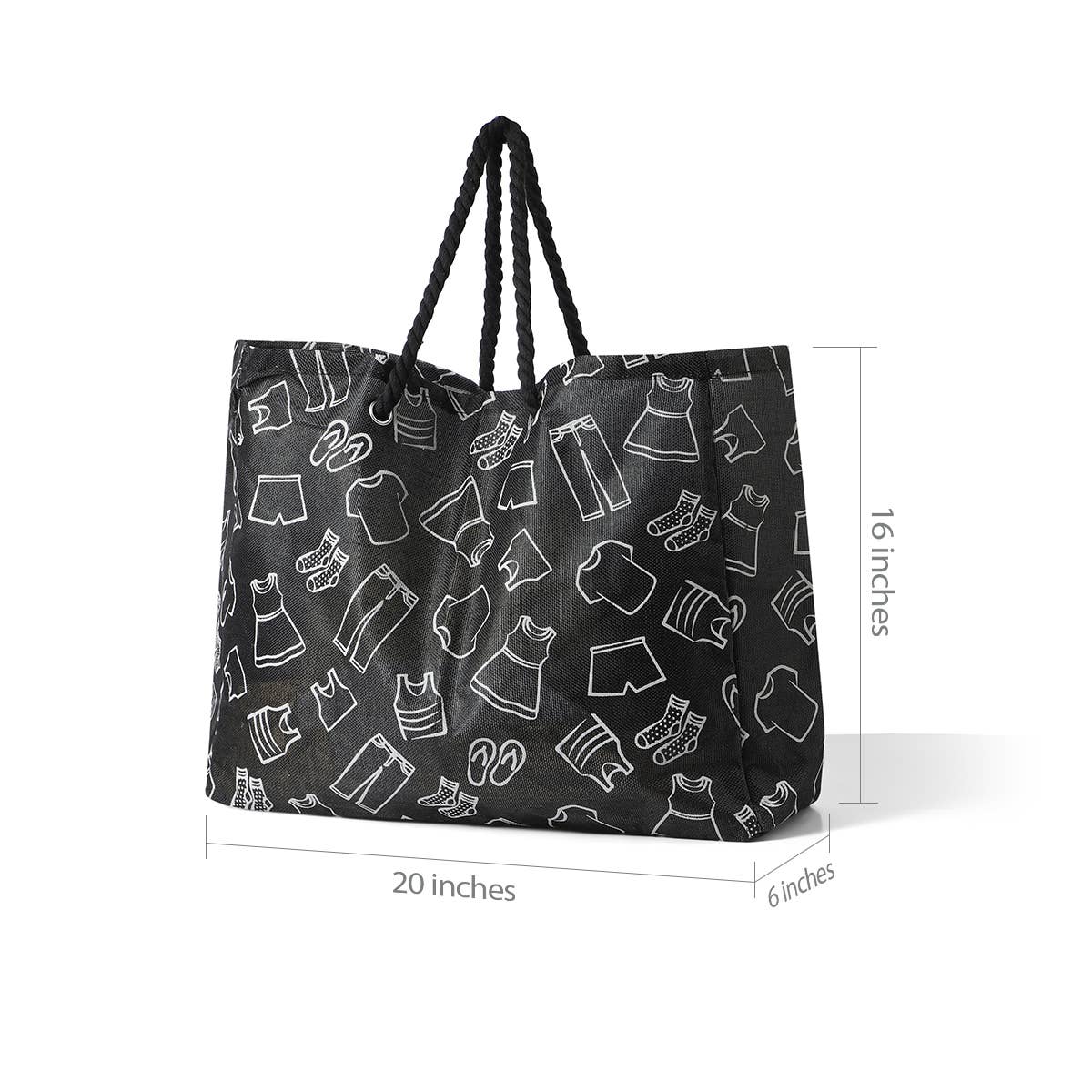 Selini New York - Wholesale Laundry Bag - Collapsible Fabric Laundry Bag with Strap, Easy to Carry2