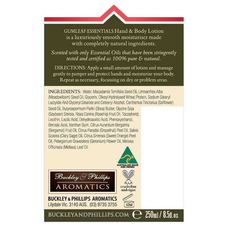 Buckley & Phillips Aromatics - Wholesale Hand & Body Lotion - Happiness Hand & Body Lotion1