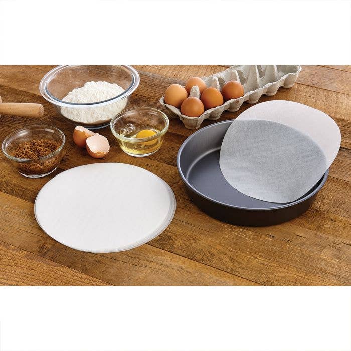 HIC - Harold Import Co. - Wholesale Kitchen Tool/Gadget - Mrs. Anderson's Baking Bleached Round Parchement Paper 8in1