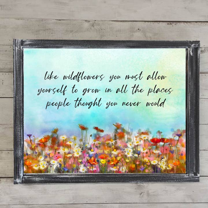 Wildflowers Farmhouse Sign for wholesale by 316 Legacy LLC