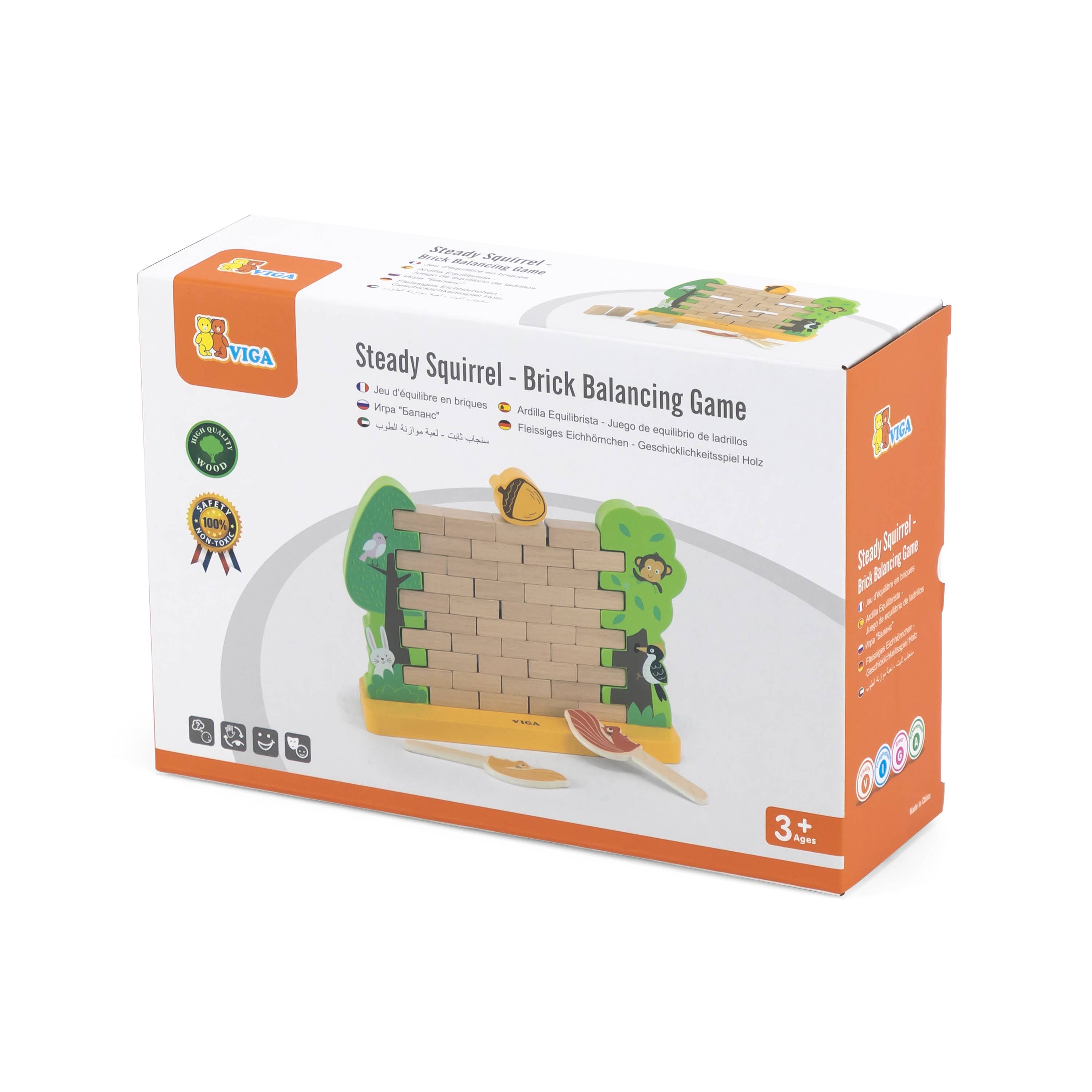 Trade Toys Limited – wholesale Wood toy – Child – Viga Steady Squirrel - Balancing Game5
