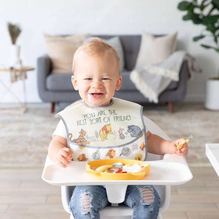 Bumkins - Wholesale Bib - Baby - SuperBib® 3 Pack: Pooh Bear and Friends