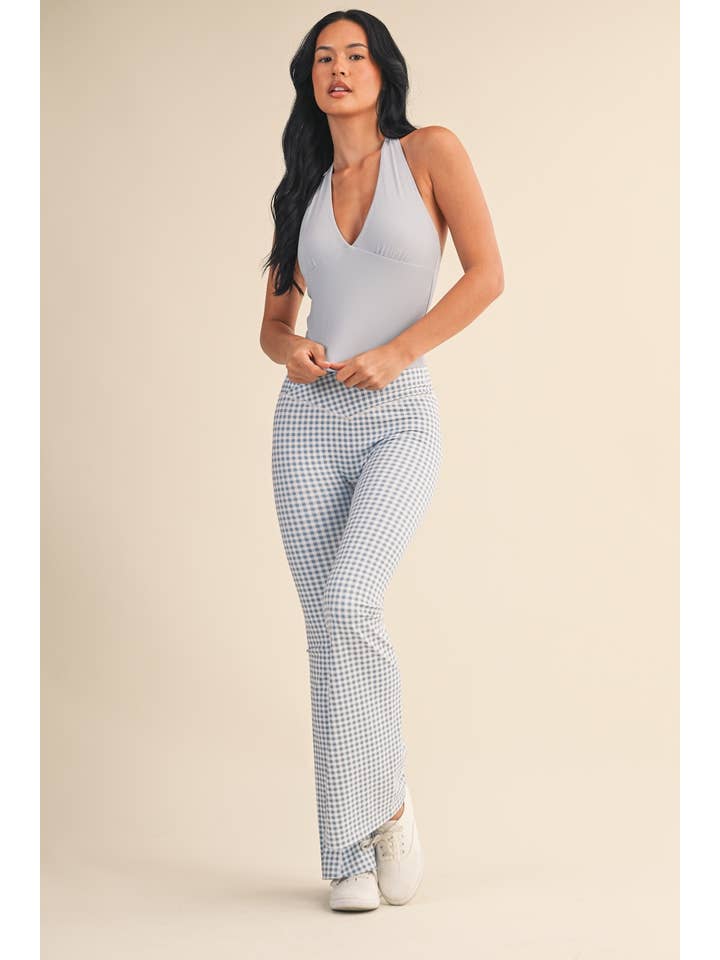 KIMBERLY C - Wholesale Athletic Top - Women's - Plunge Halter Tank33