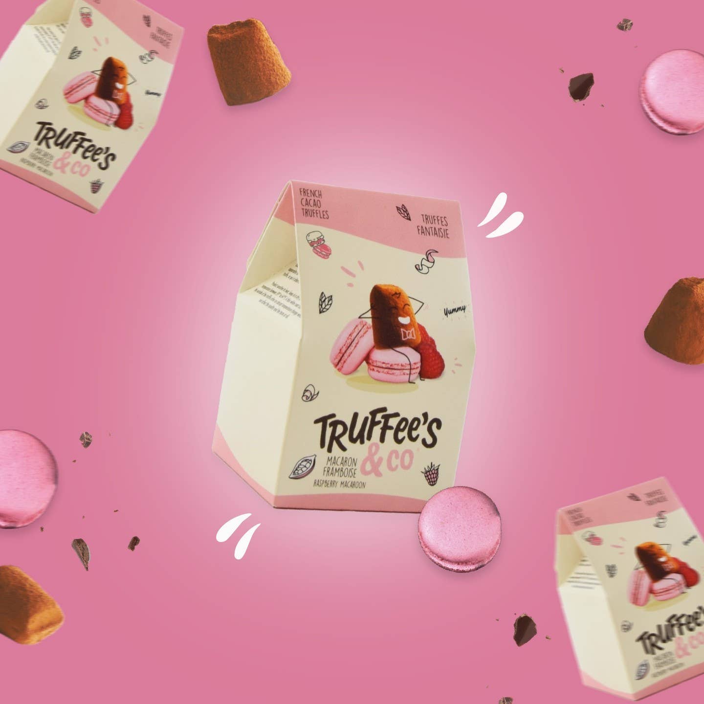 ADG Diffusion – Caixa de chocolate por atacado – Trufee's & Co Caixa Mini 50g5