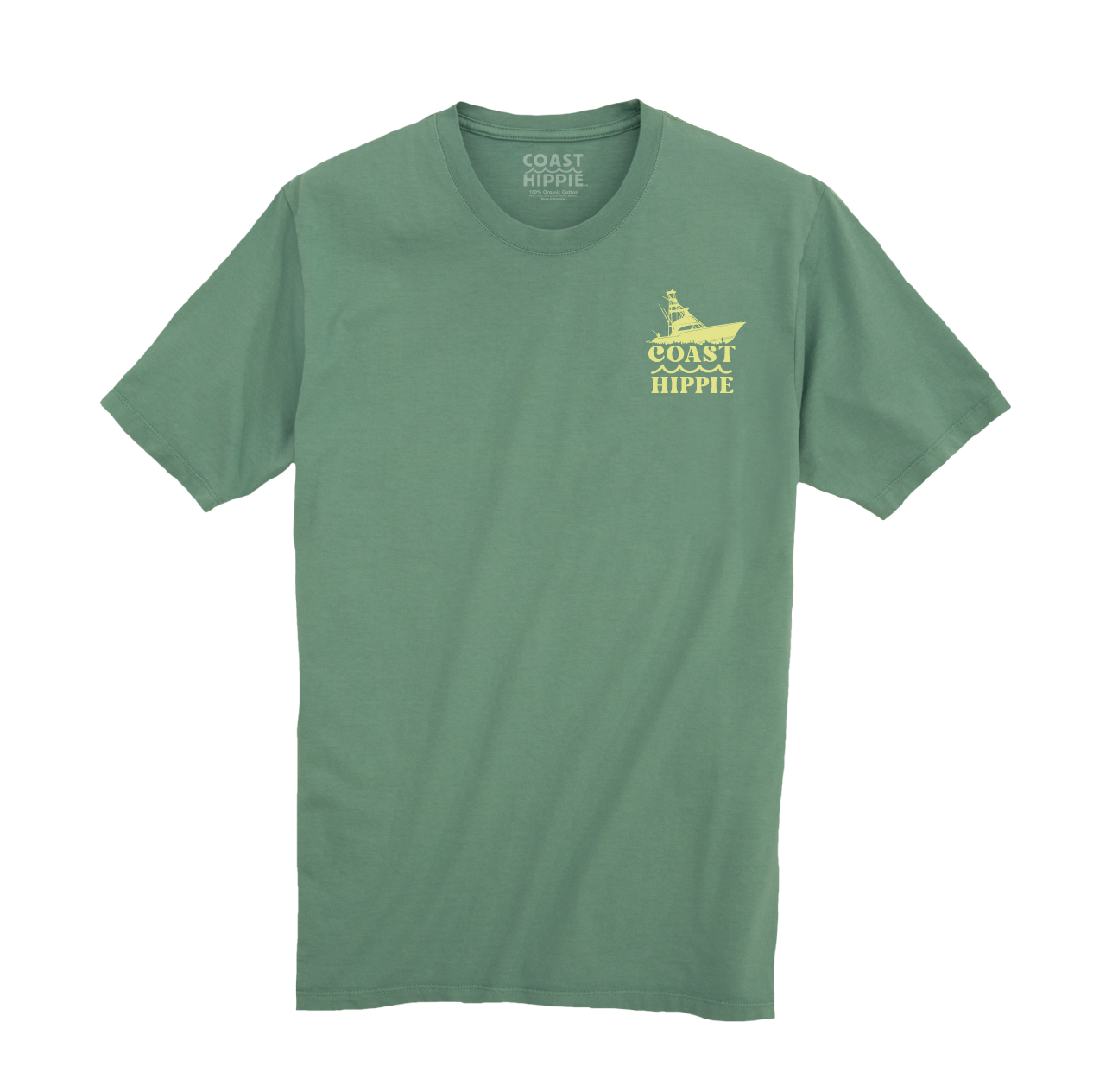 Coast Hippie - Wholesale Screen Printed T-Shirt - Unisex - Big Boat Unisex Short Sleeve T-Shirt In 100% Cotton5