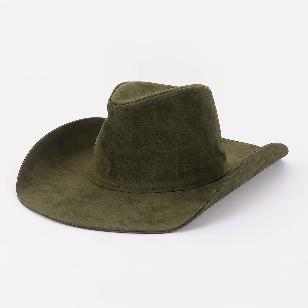 3AM BY H&D ACCESSORIES - Vendita all'ingrosso Cappello da cowboy - Donna - Cappello da cowboy in camoscio8