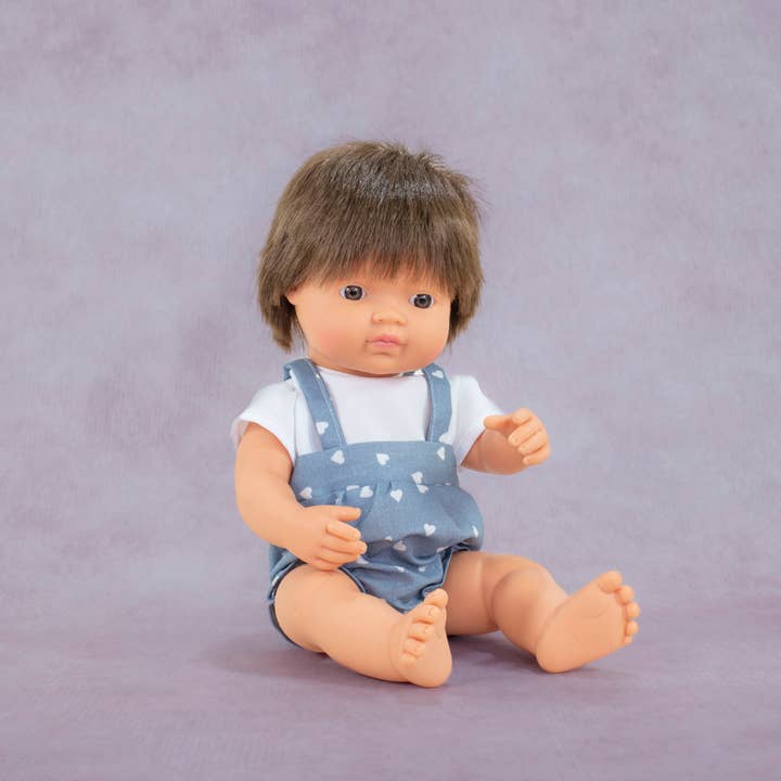 Miniland Educational - Wholesale Doll - Kids - Baby Doll Brunette boy 15'' (box) - M&M